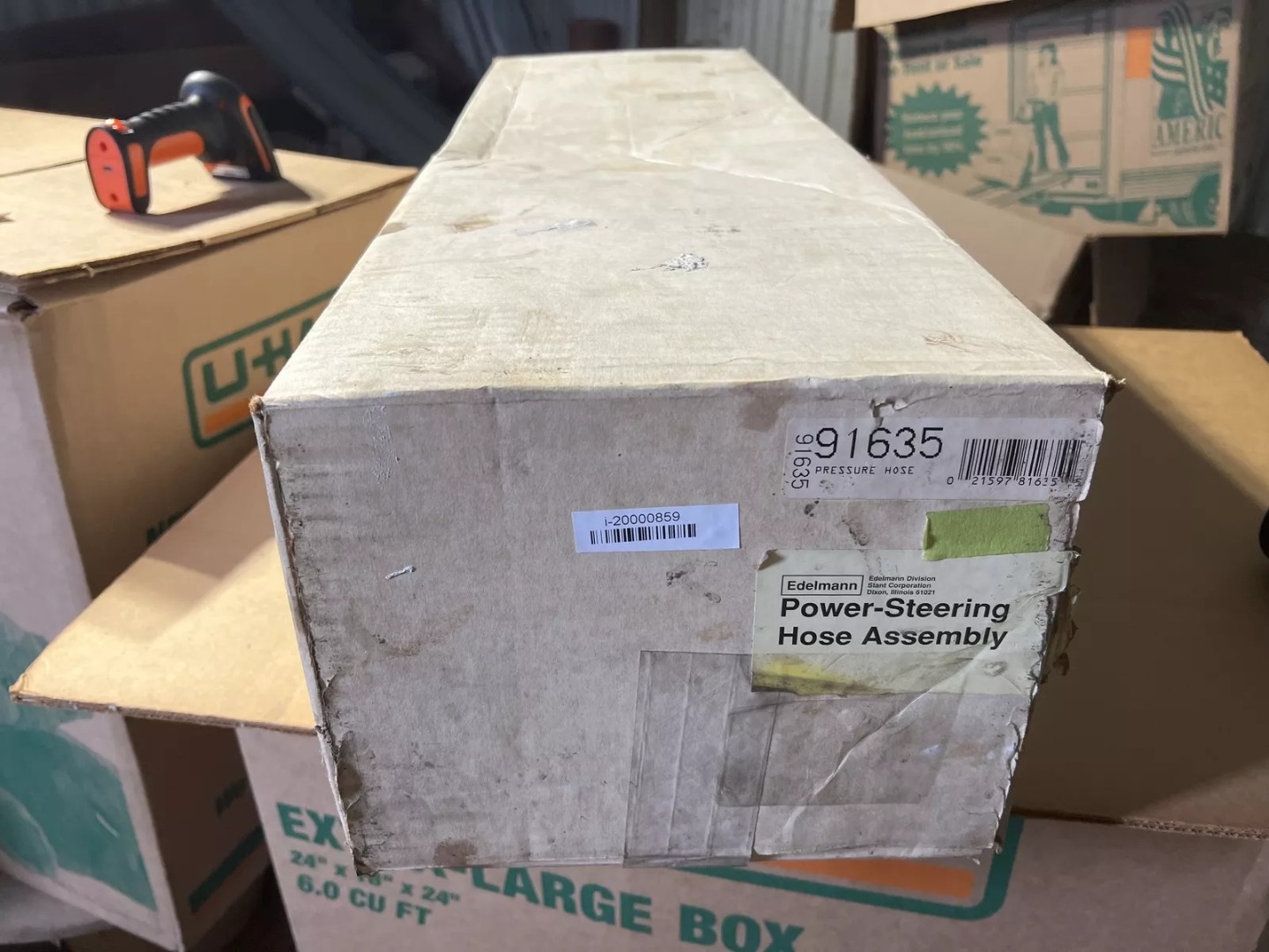 Genuine EDELMANN Power Steering Hose Part# 91635 - New