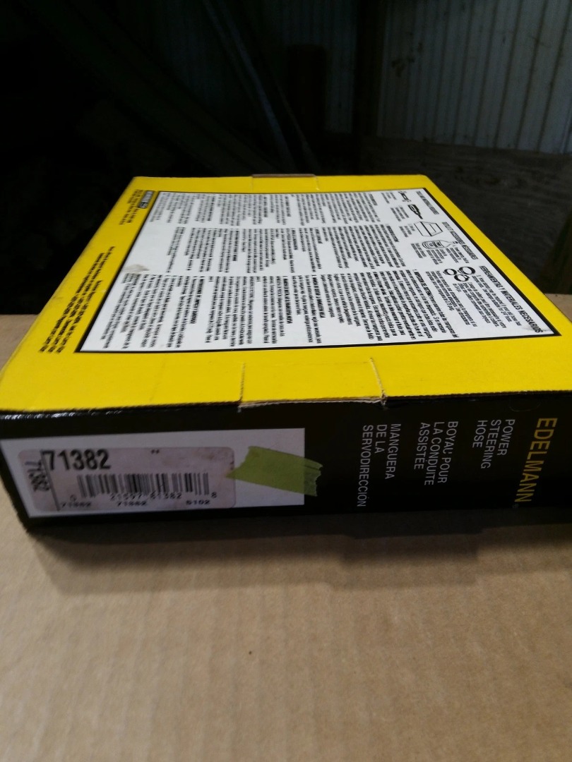 Genuine EDELMANN Power Steering Hose Part# 71382 - New