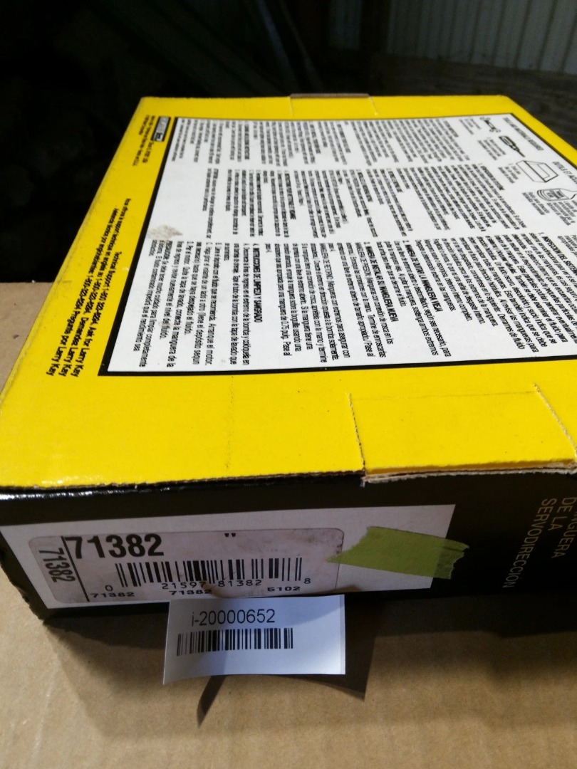 Genuine EDELMANN Power Steering Hose Part# 71382 - New