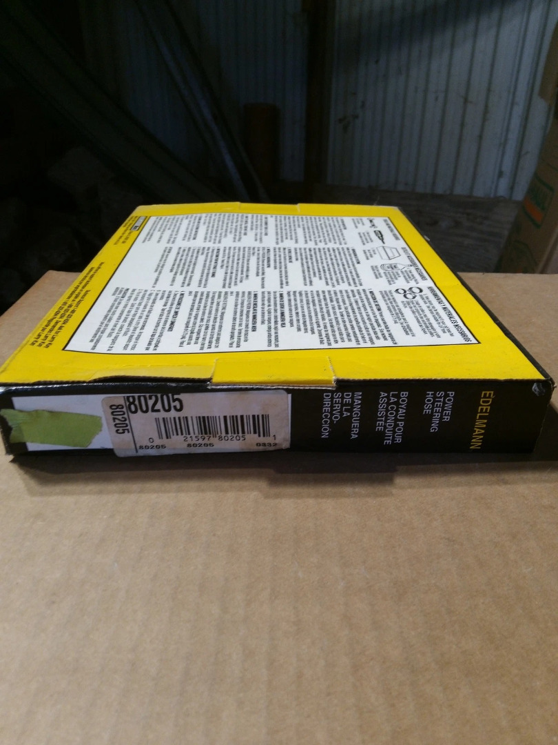 Genuine EDELMANN Power Steering Hose Part# 80205 - New