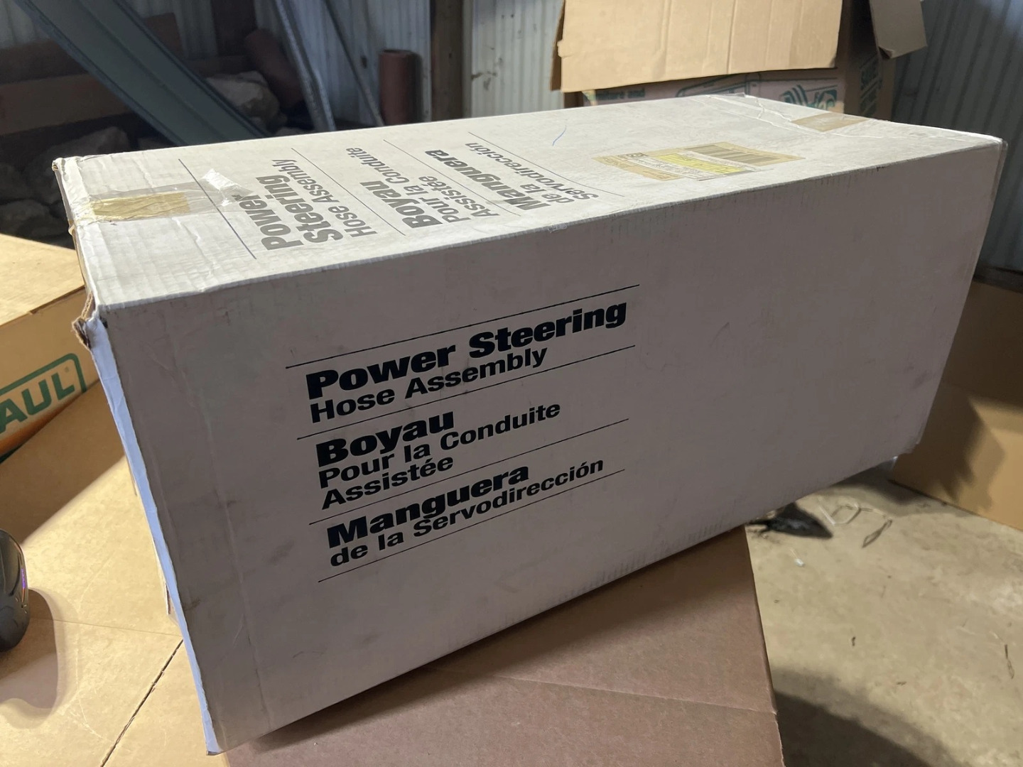 Genuine OMEGA Power Steering Hose # 70287 - New