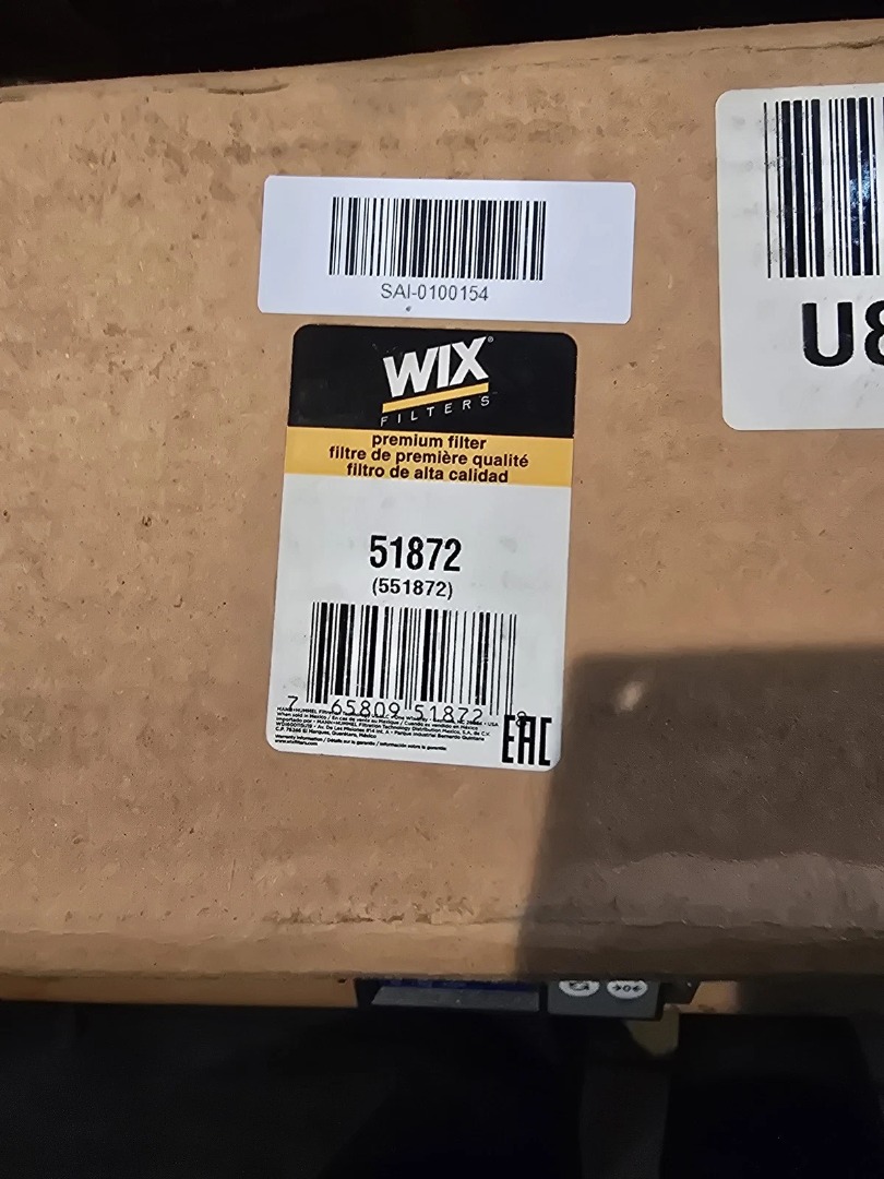 Wix #51872 Oil Filter - New