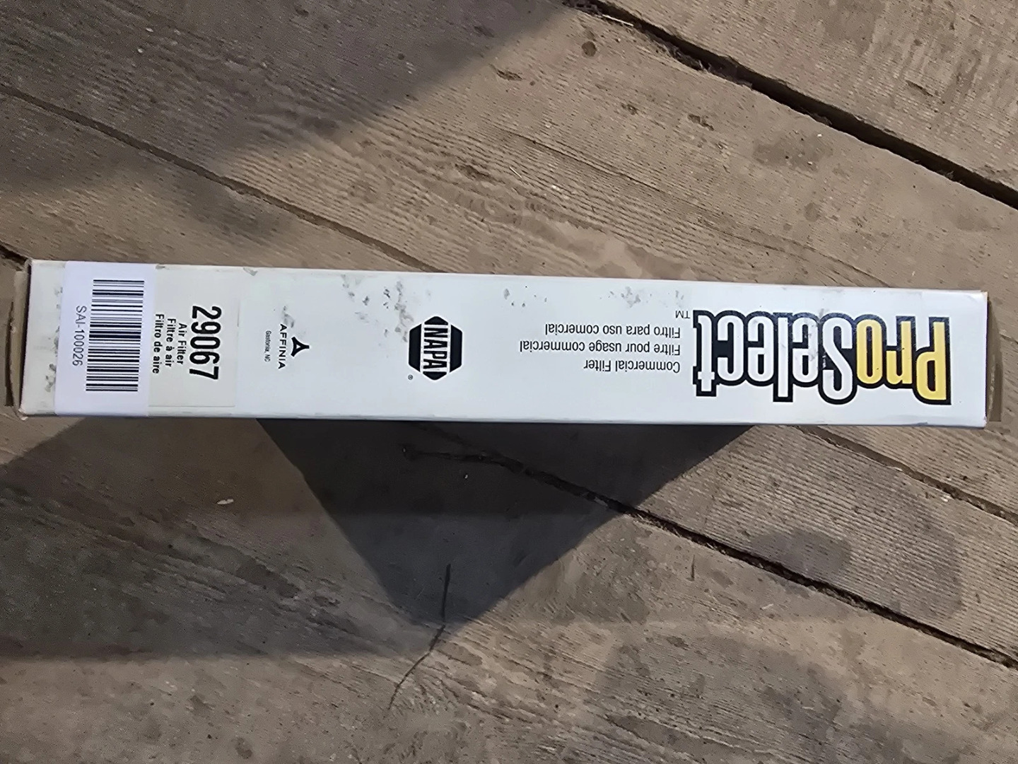 Napa #29067 Air Filter - New