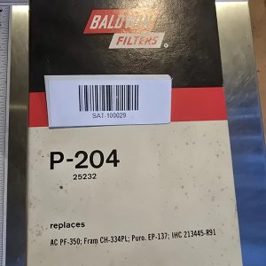 New [2PACK] Genuine BALDWIN P-204 Oil Filter