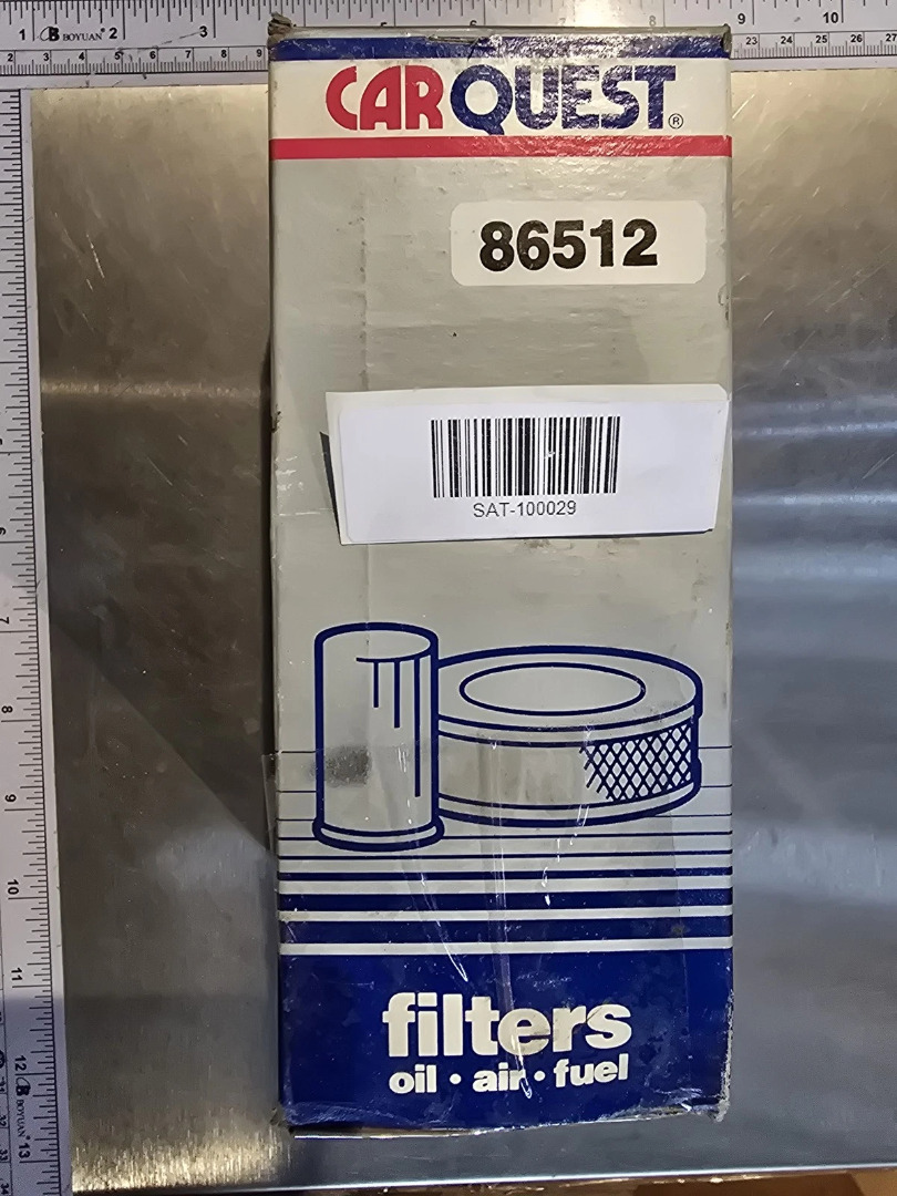 New Carquest 86512 Fuel Filter
