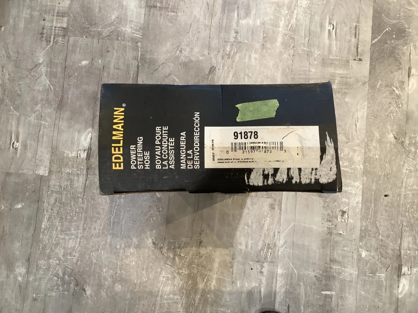 EDELMANN #91878 Genuine Power Steering Hose - NEW