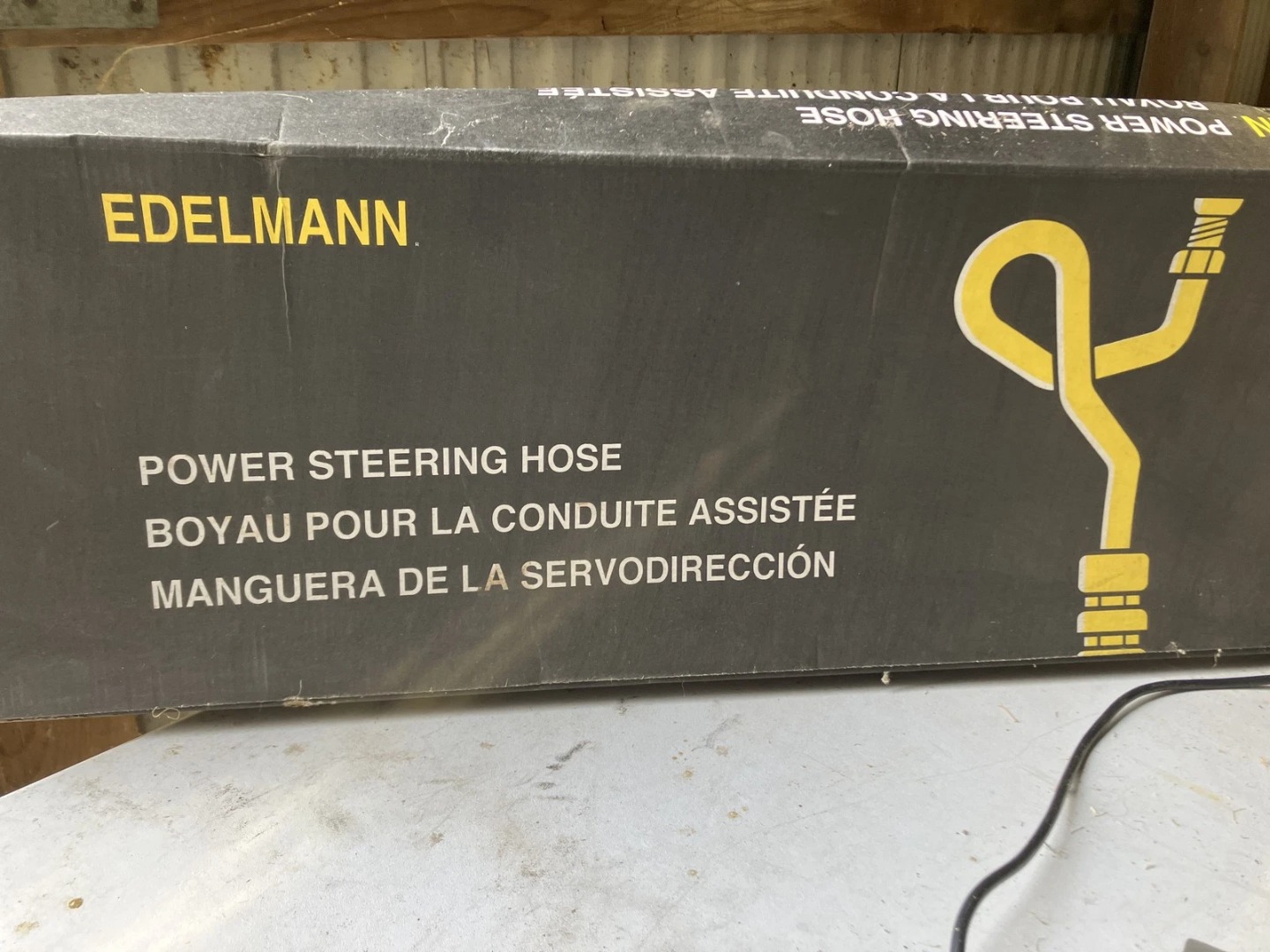 New Genuine Edelmann 91765 Power Steering Hose