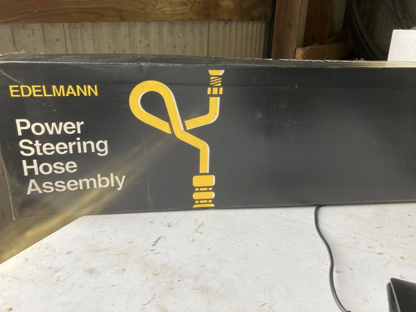 New Genuine Edelmann 91660 Power Steering Hose Assembly