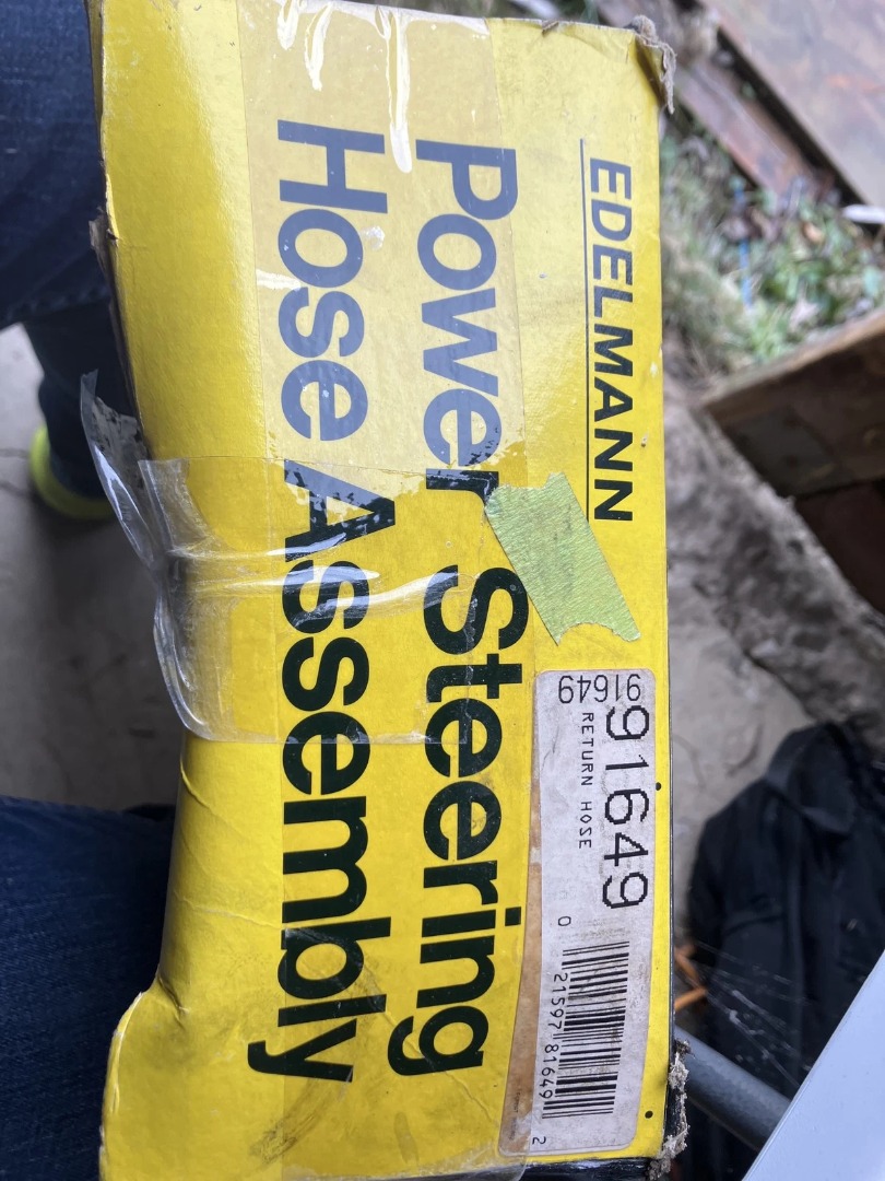 New Genuine Edelmann 91649 Power Steering Hose Assembly