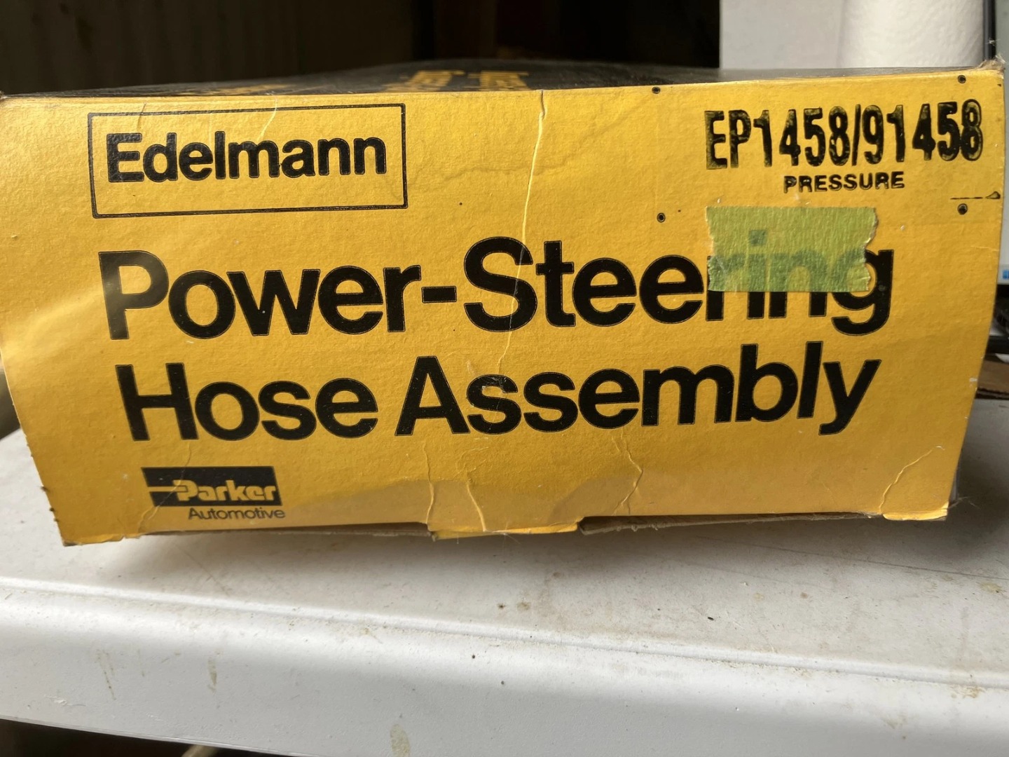 EDELMANN #EP1458/91458 Genuine Power Steering Hose Assembly - NEW