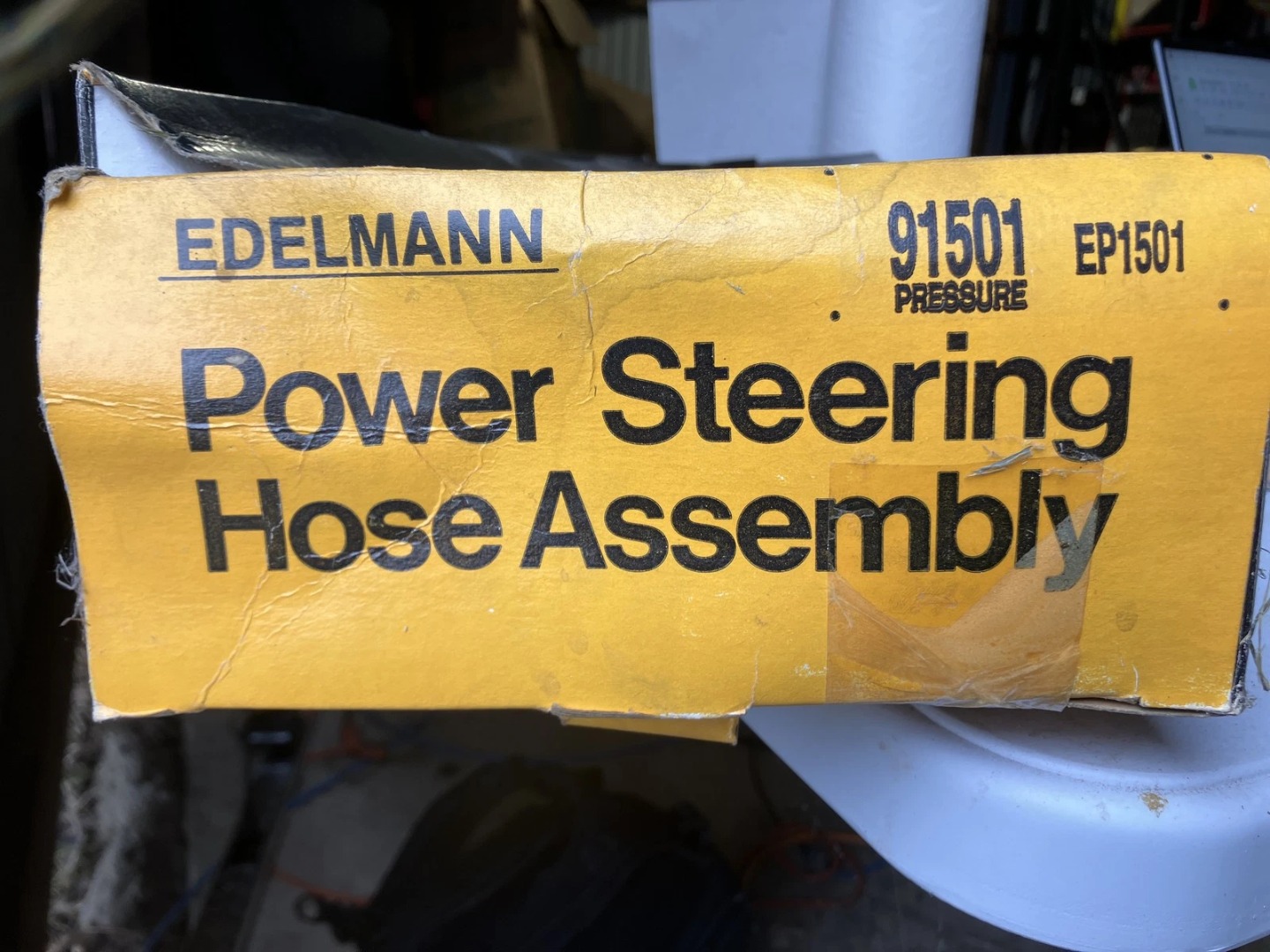 New Genuine Edelmann 91501 Power Steering Hose Assembly