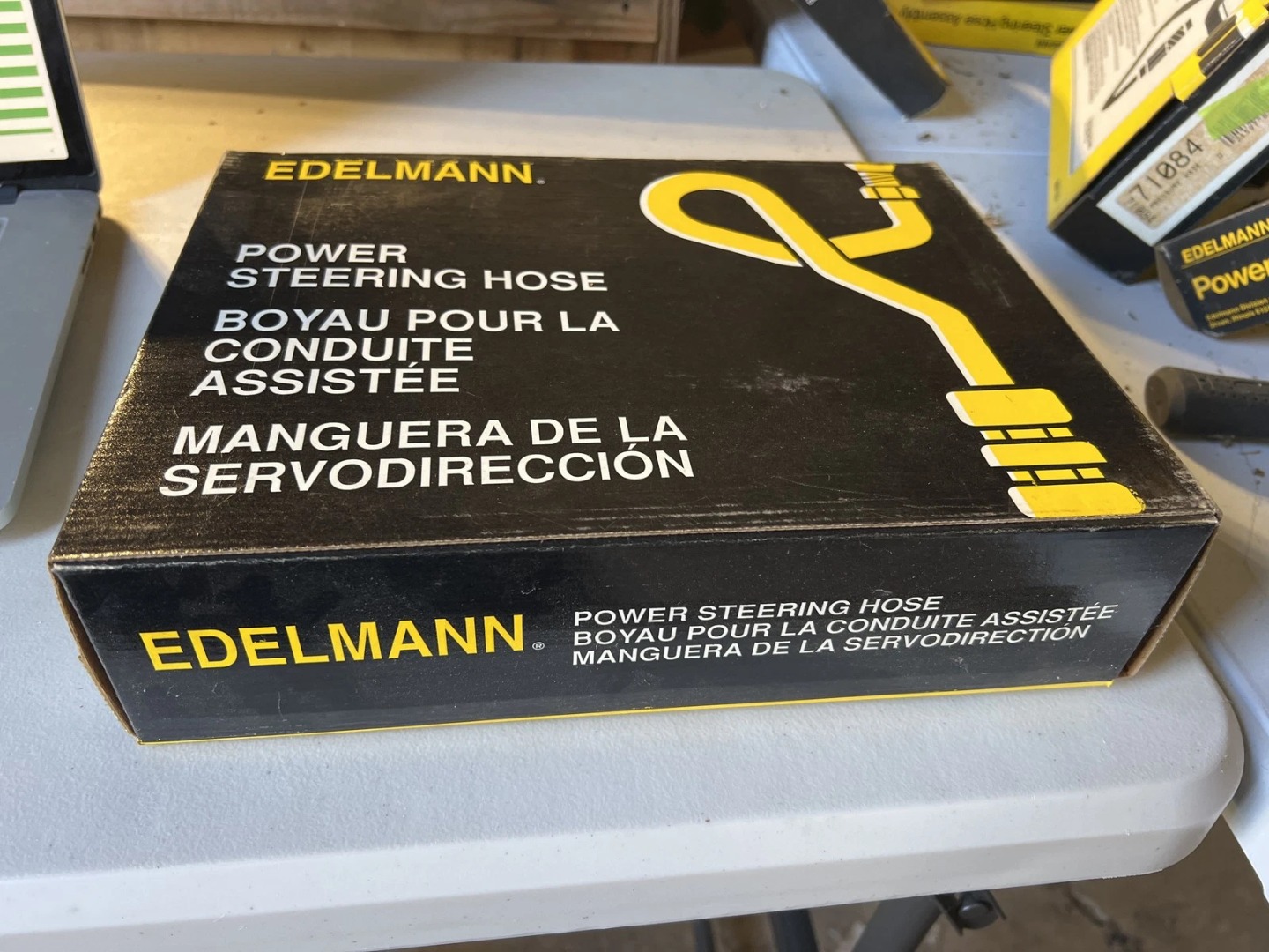 New Genuine Edelmann 71852 Power Steering Hose