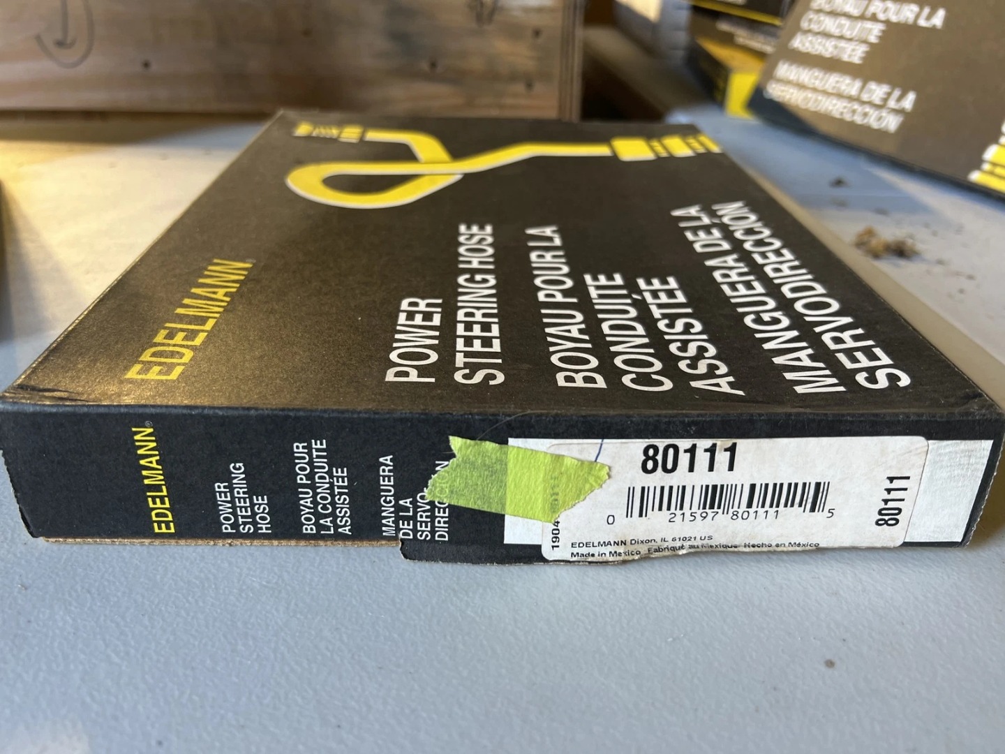 New Genuine Edelmann 80111 Power Steering Hose