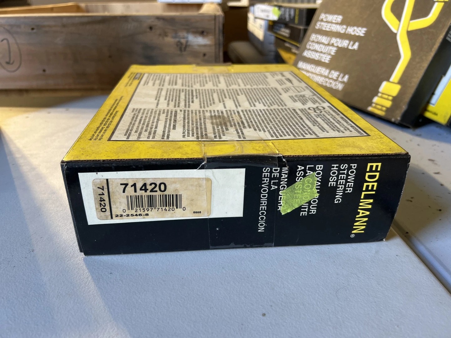 New Genuine Edelmann 71420 Power Steering Hose