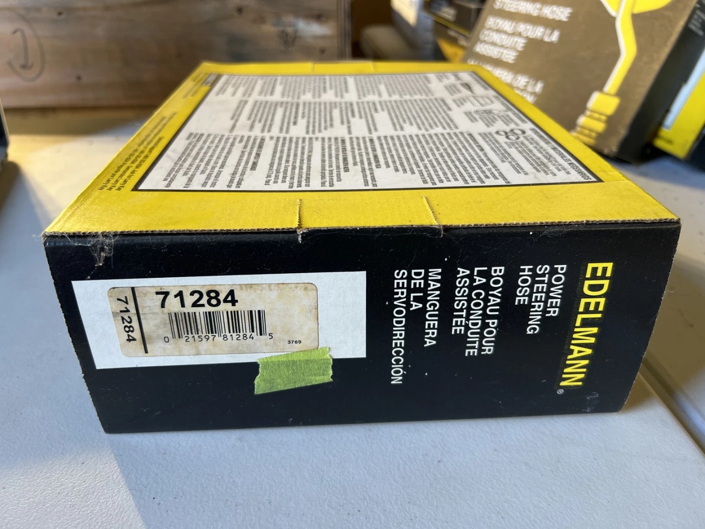New Genuine Edelmann 71284 Power Steering Hose