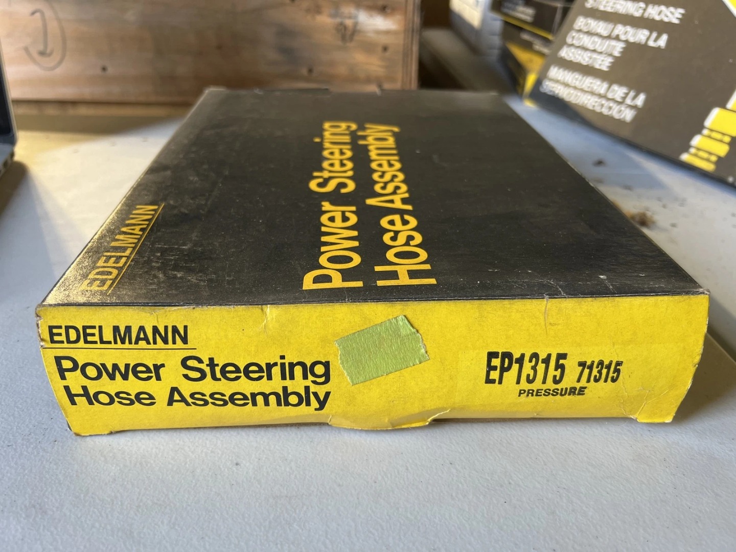 New Genuine Edelmann 71315 Power Steering Hose Assembly