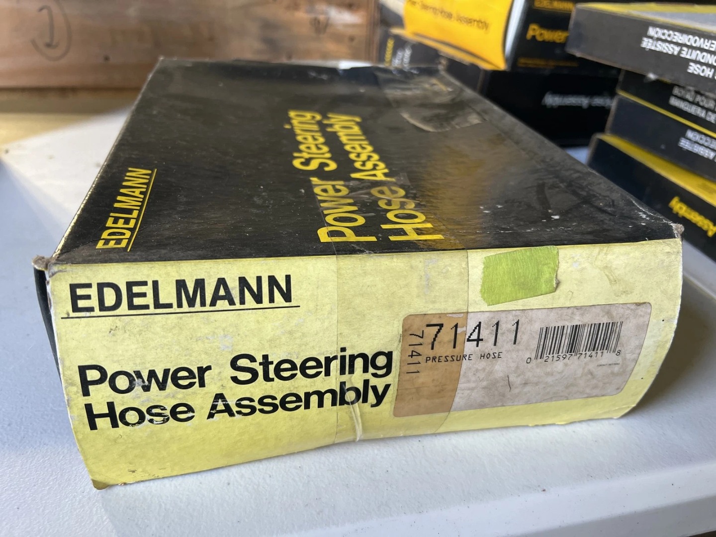 New Genuine Edelmann 71411 Power Steering Hose