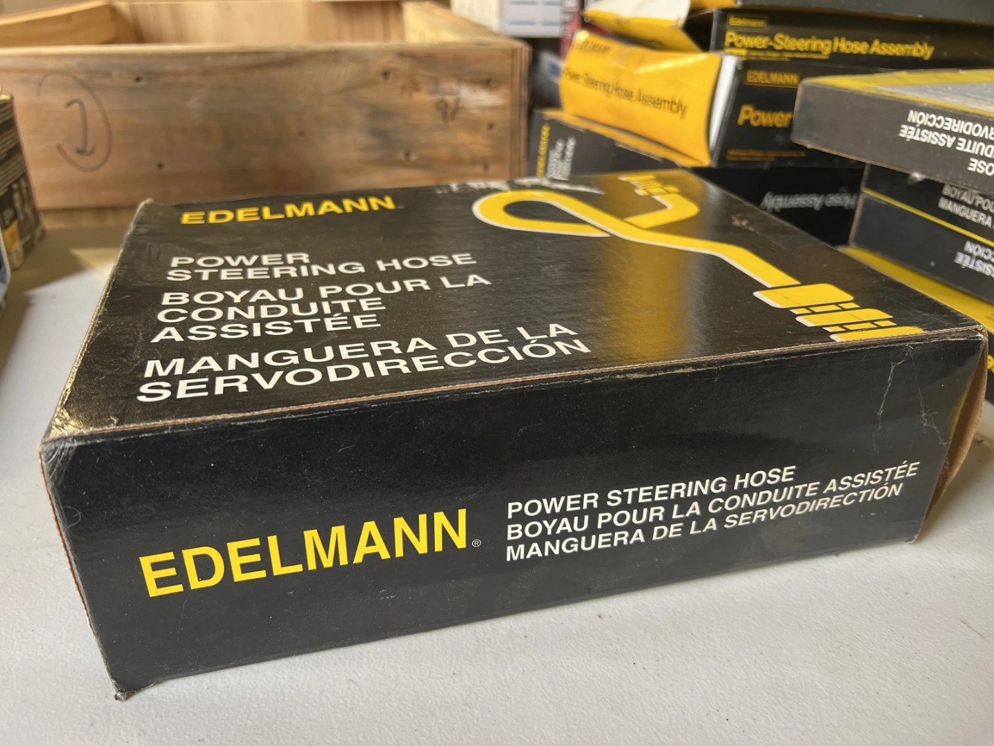 New Genuine Edelmann 71553 Power Steering Hose