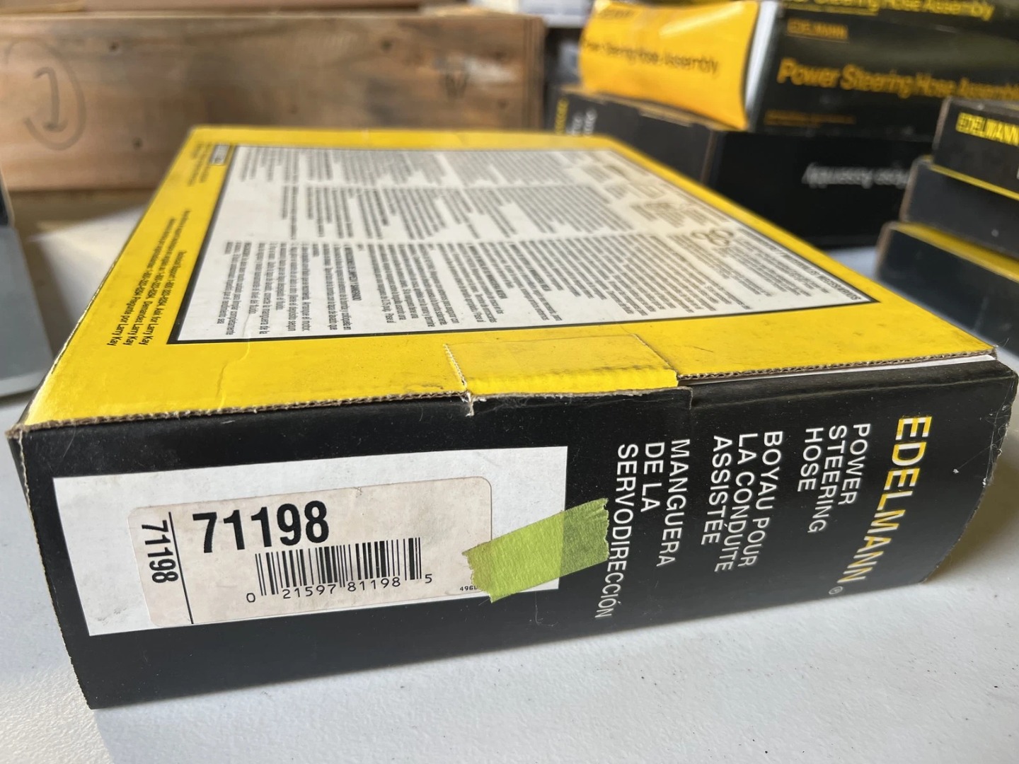 Plews and Edelmann 71198 Power Steering Pressure Hose