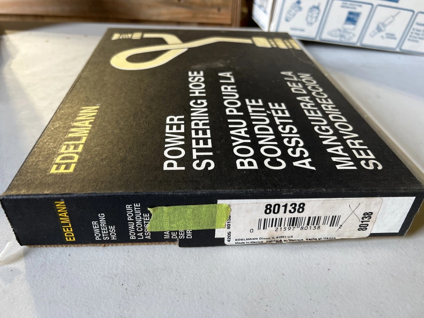 New Genuine Edelmann 80138 Power Steering Hose