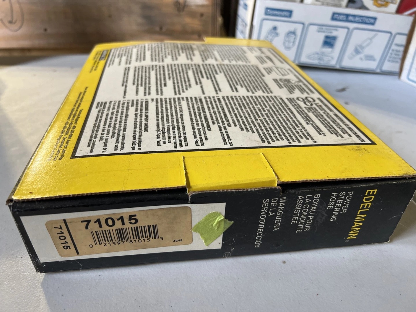 New Genuine Edelmann 71015 Power Steering Hose