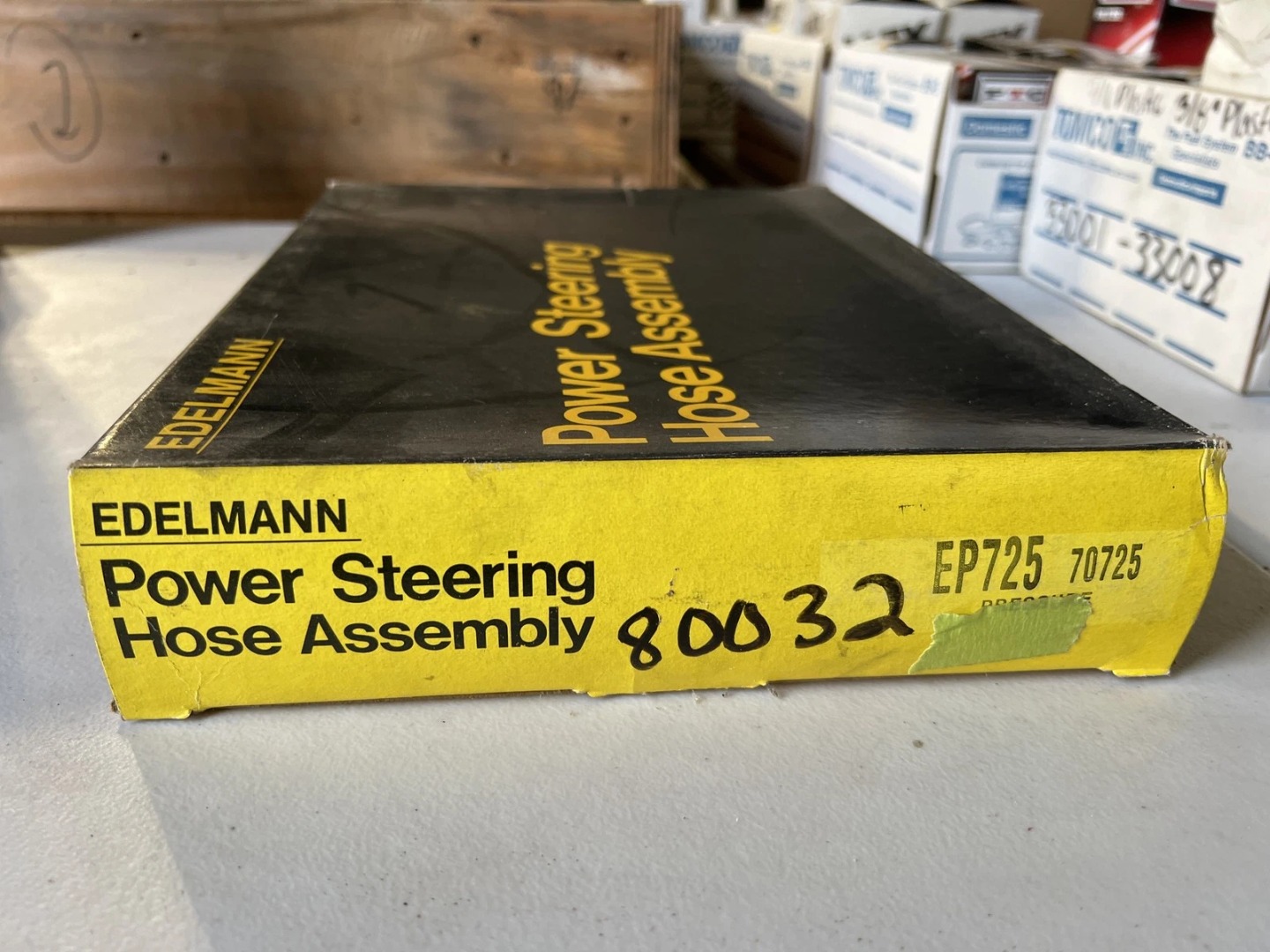 New Genuine Edelmann 80032 Power Steering Hose Assembly