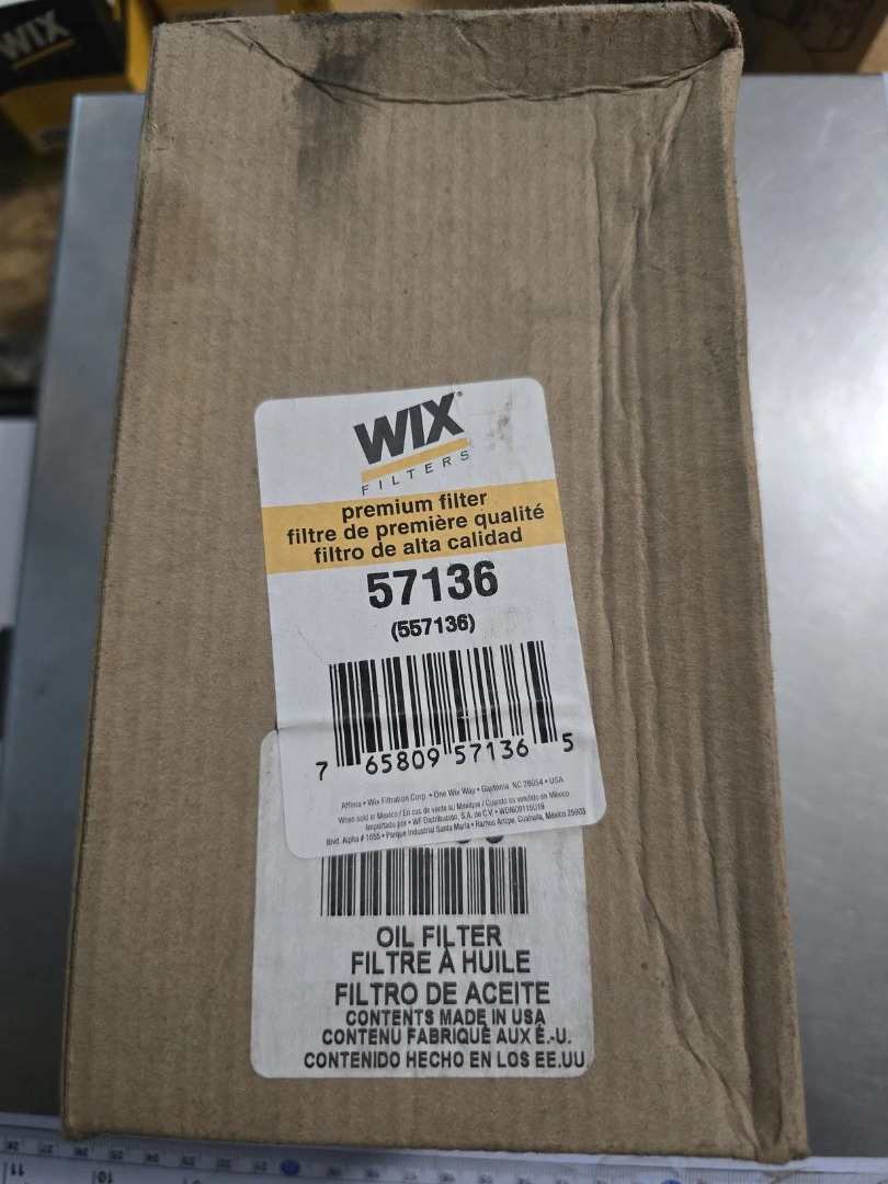 New Genuine WIX 57136 Oil Filter