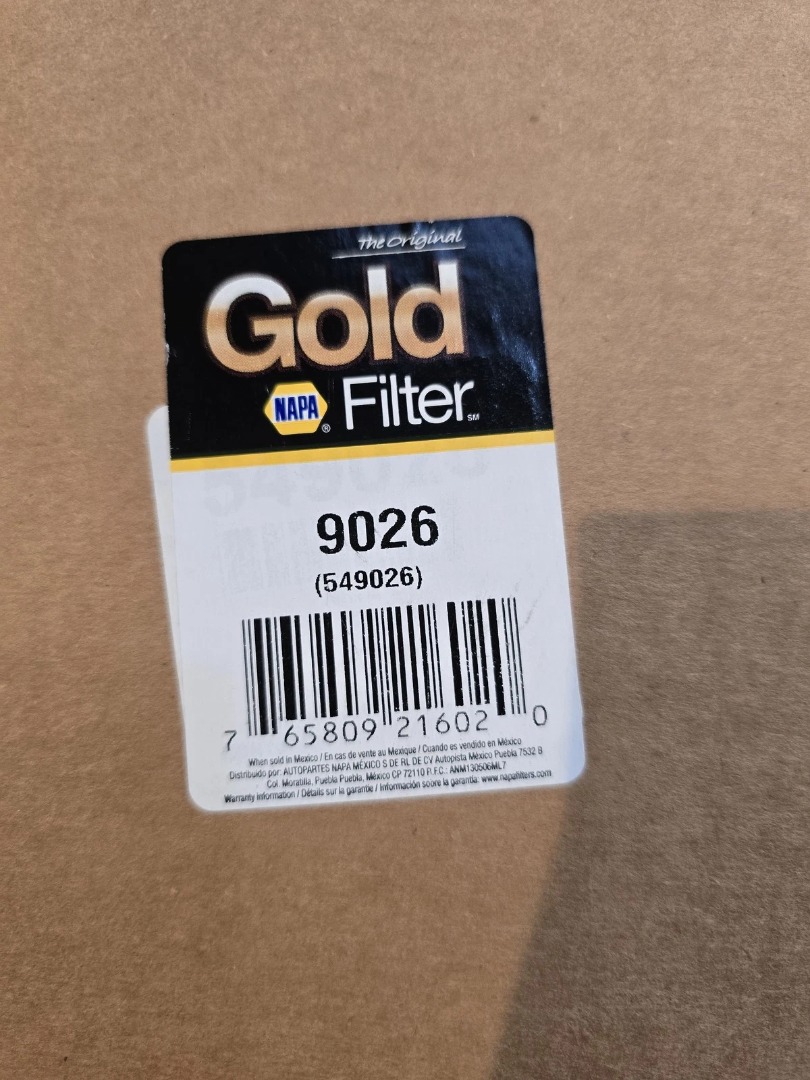 NAPA Gold 9026 Genuine Air Filter - NEW