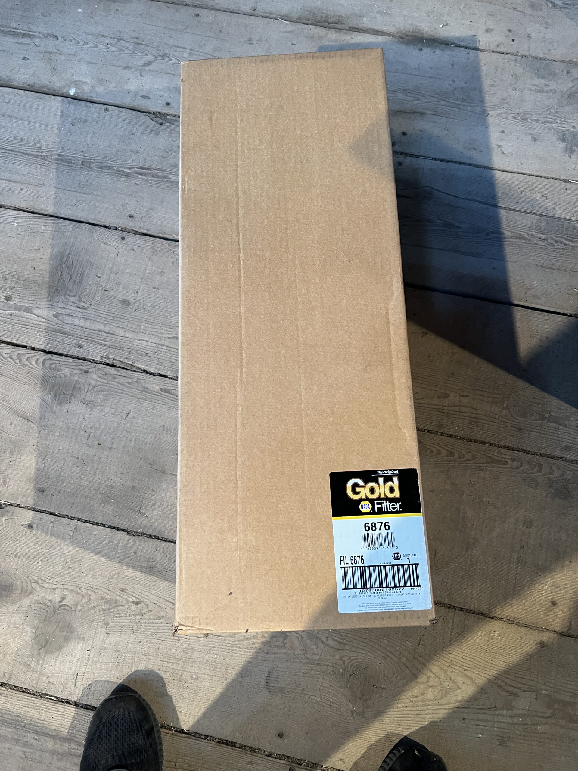 Genuine NAPA Gold #6876 Air Filter
