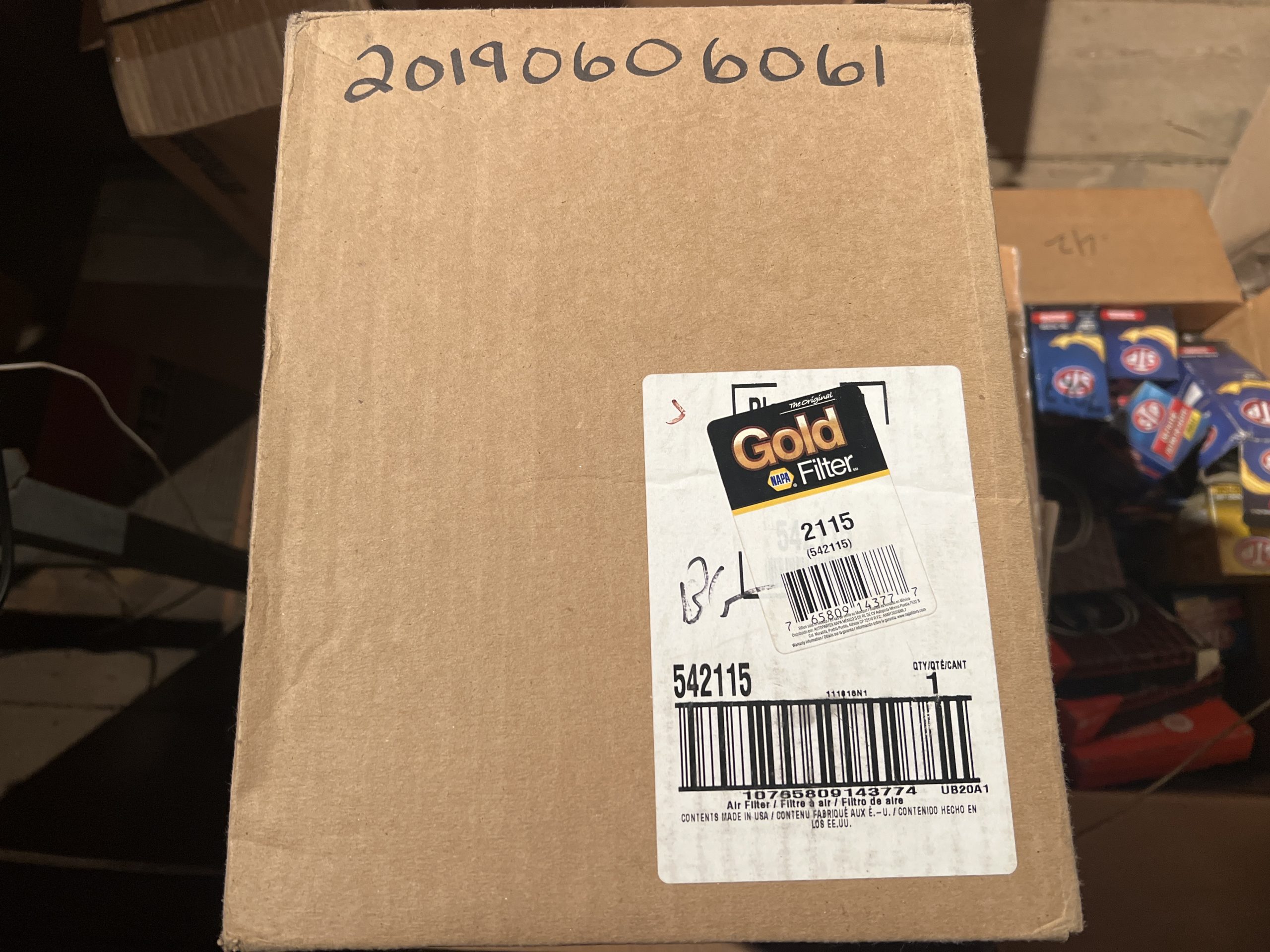 Genuine NAPA 2115 Air Filter