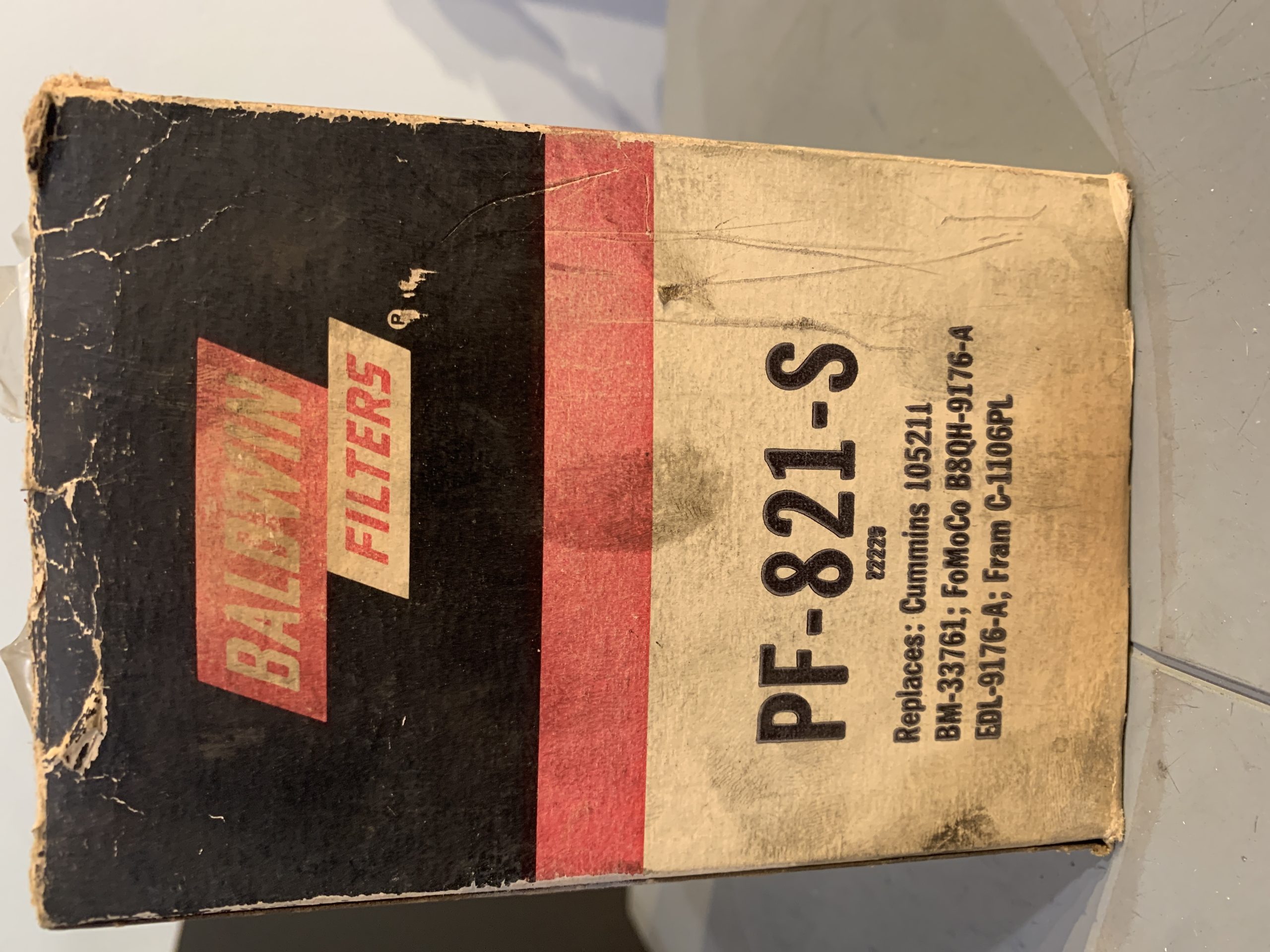 New Baldwin Filters PF-821-S Fuel Filter