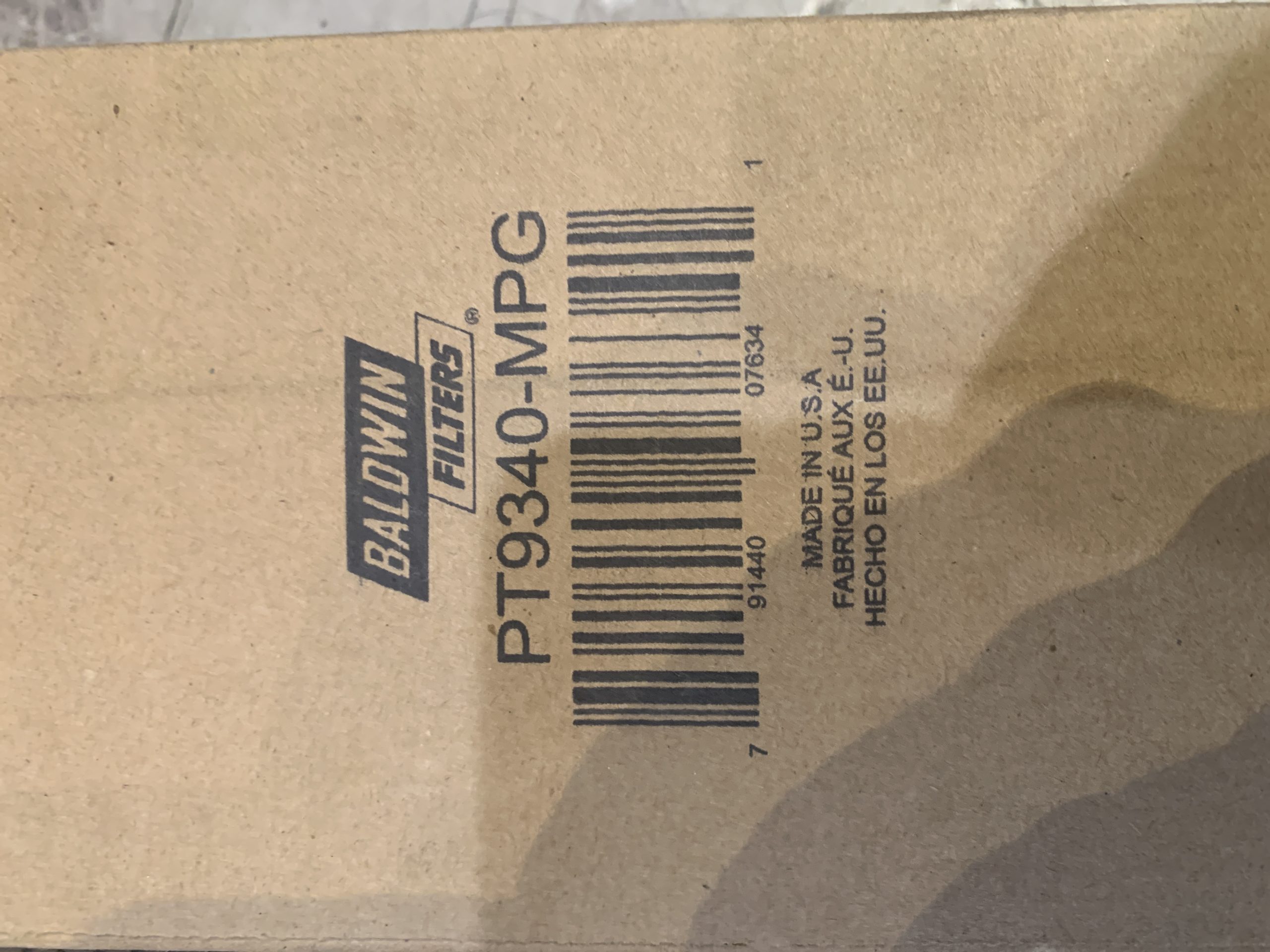 New Baldwin PT9340-MPG Hydraulic Filter