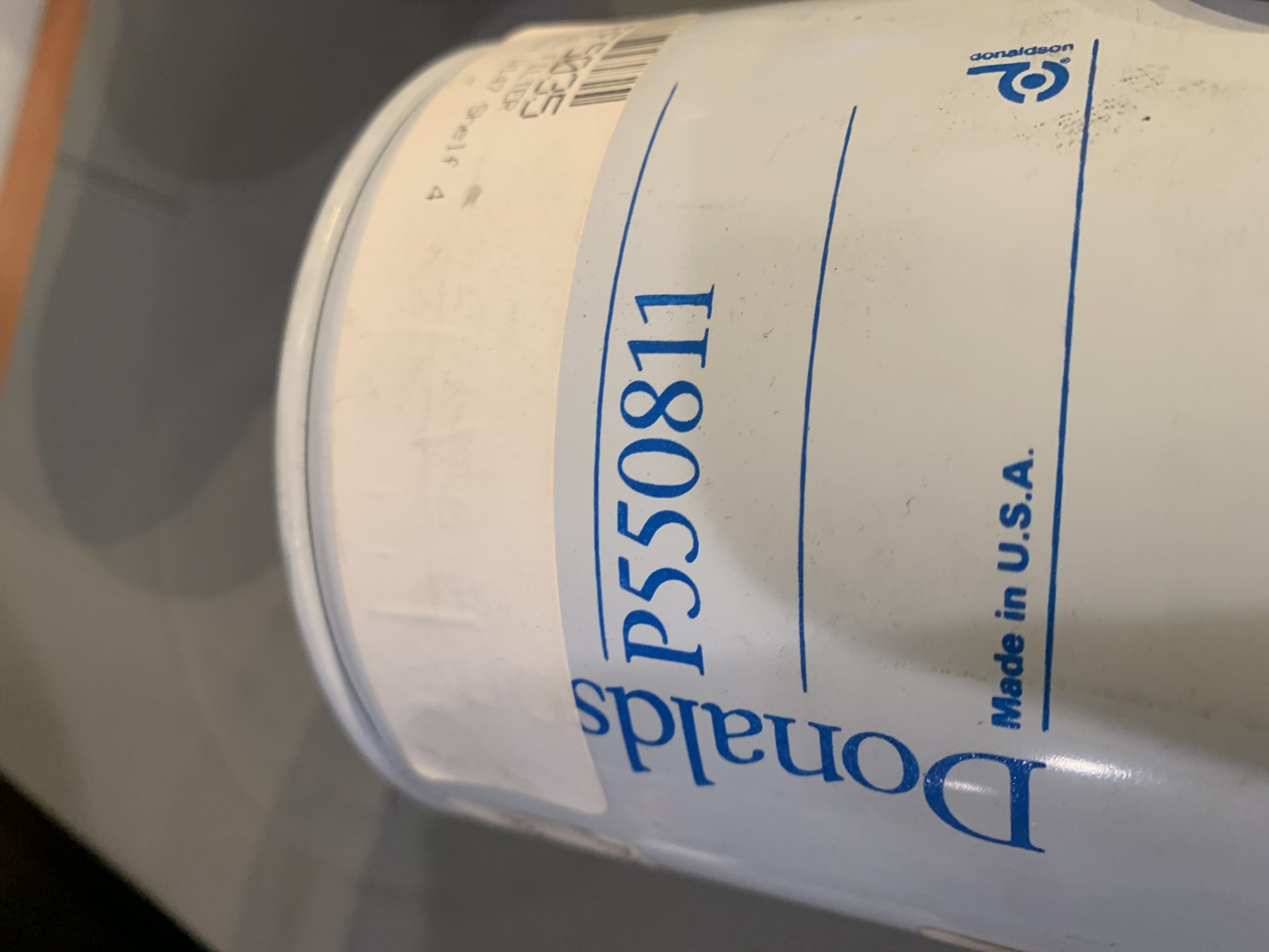 New Genuine Donaldson P550811 Fuel Filter