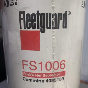 New Genuine Fleetguard FS1006 Fuel/Water Separator