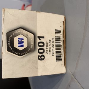 New NAPA 6001 Air Filter
