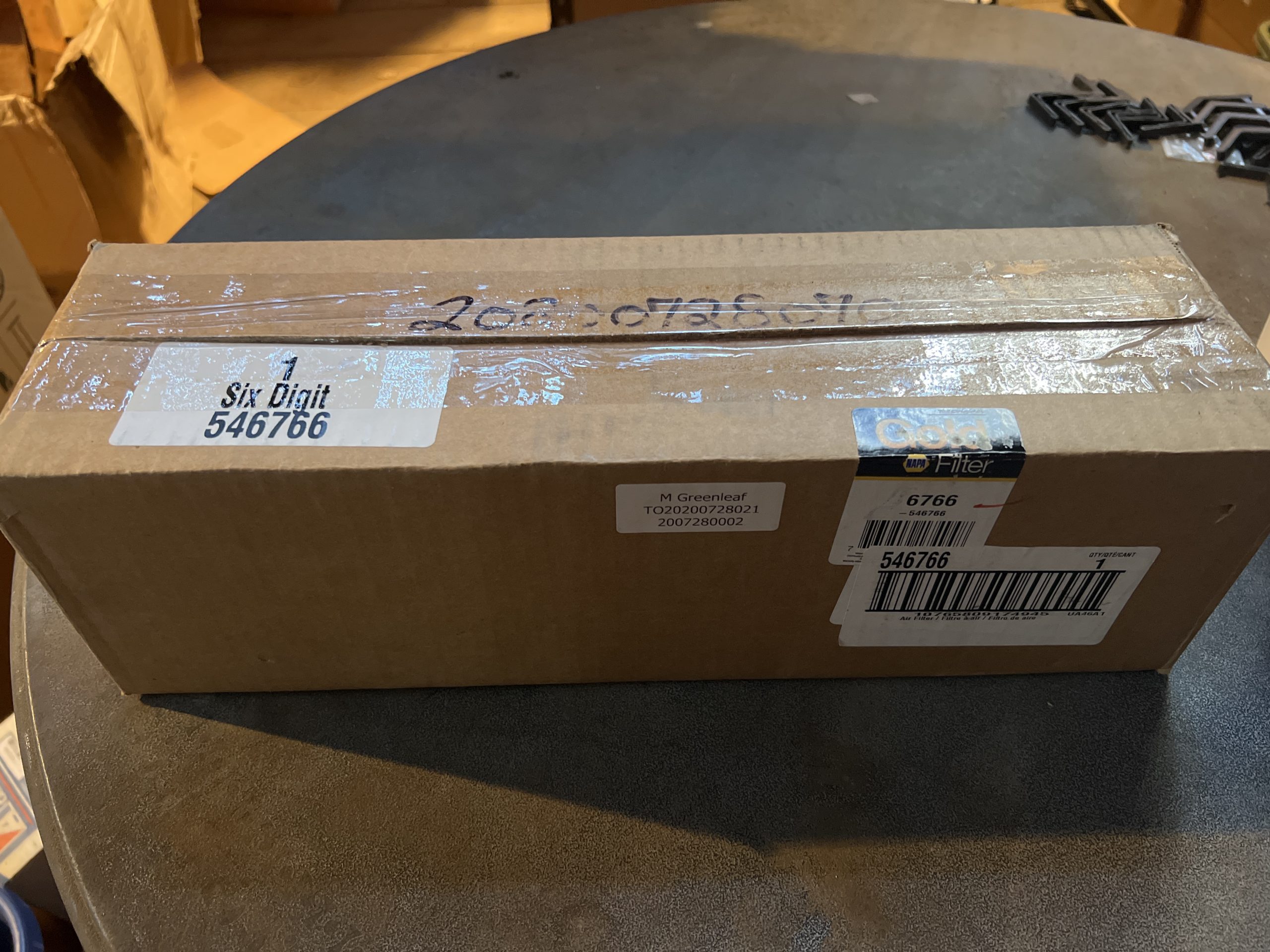 Genuine NAPA 6766 Gold Air Filter