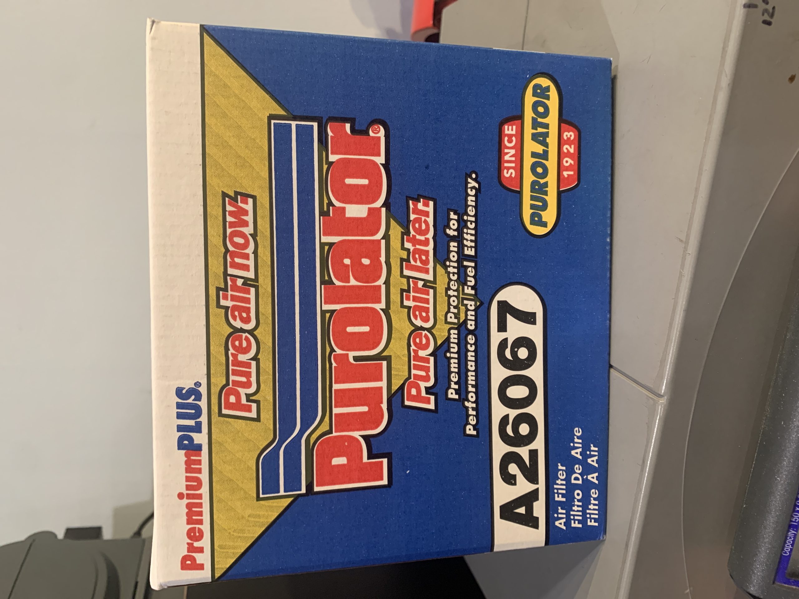 New Genuine Purolator A26067 Air Filter