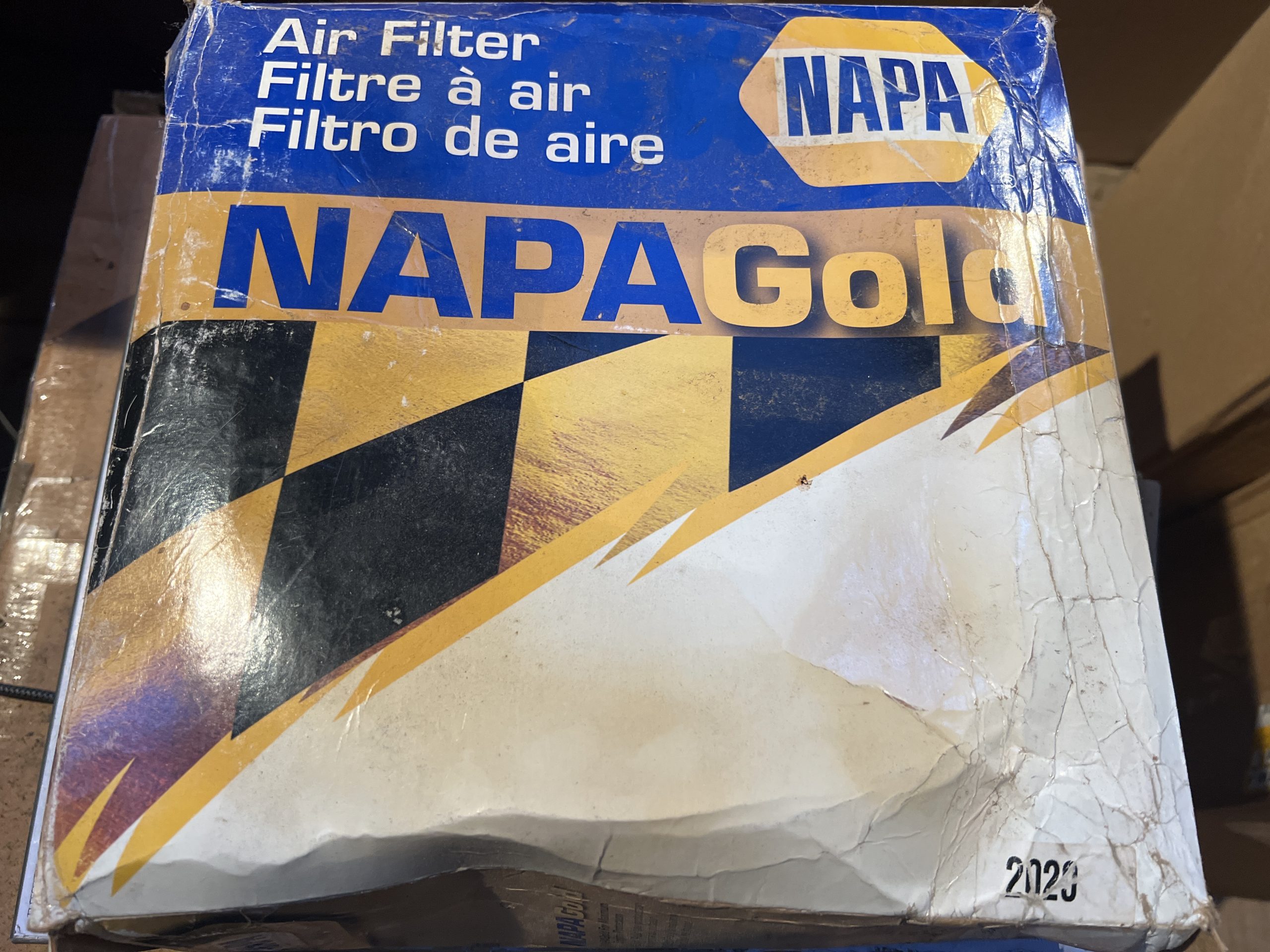 New Genuine Napa Gold 2020 Air Filter