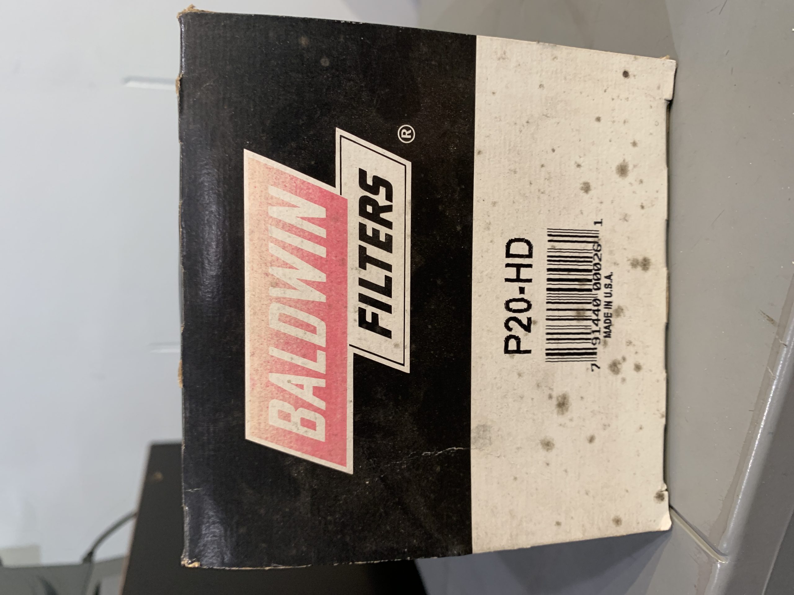 New Baldwin P20-HD Oil Filter