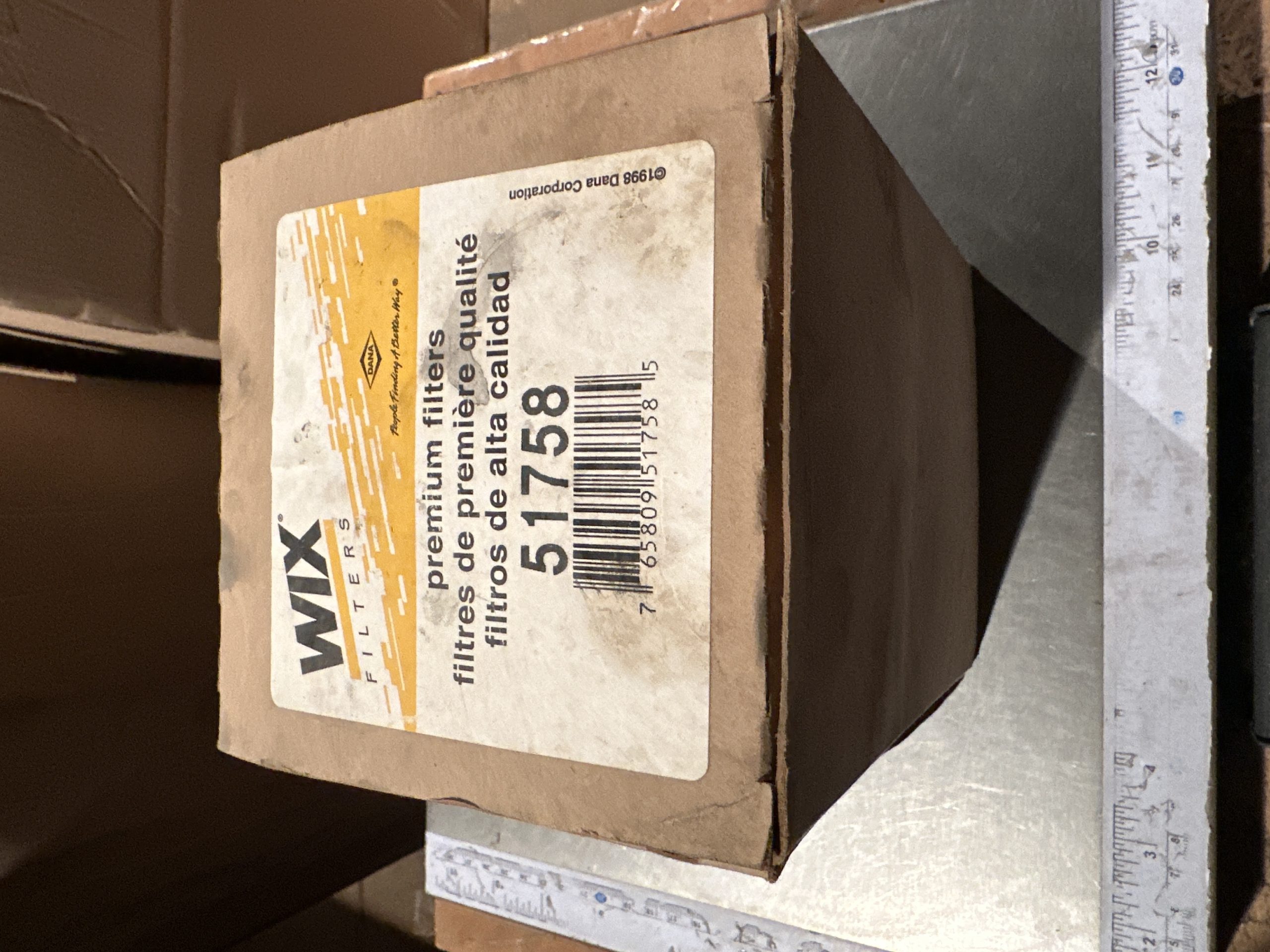 New Genuine WIX 51758 Oil Filter