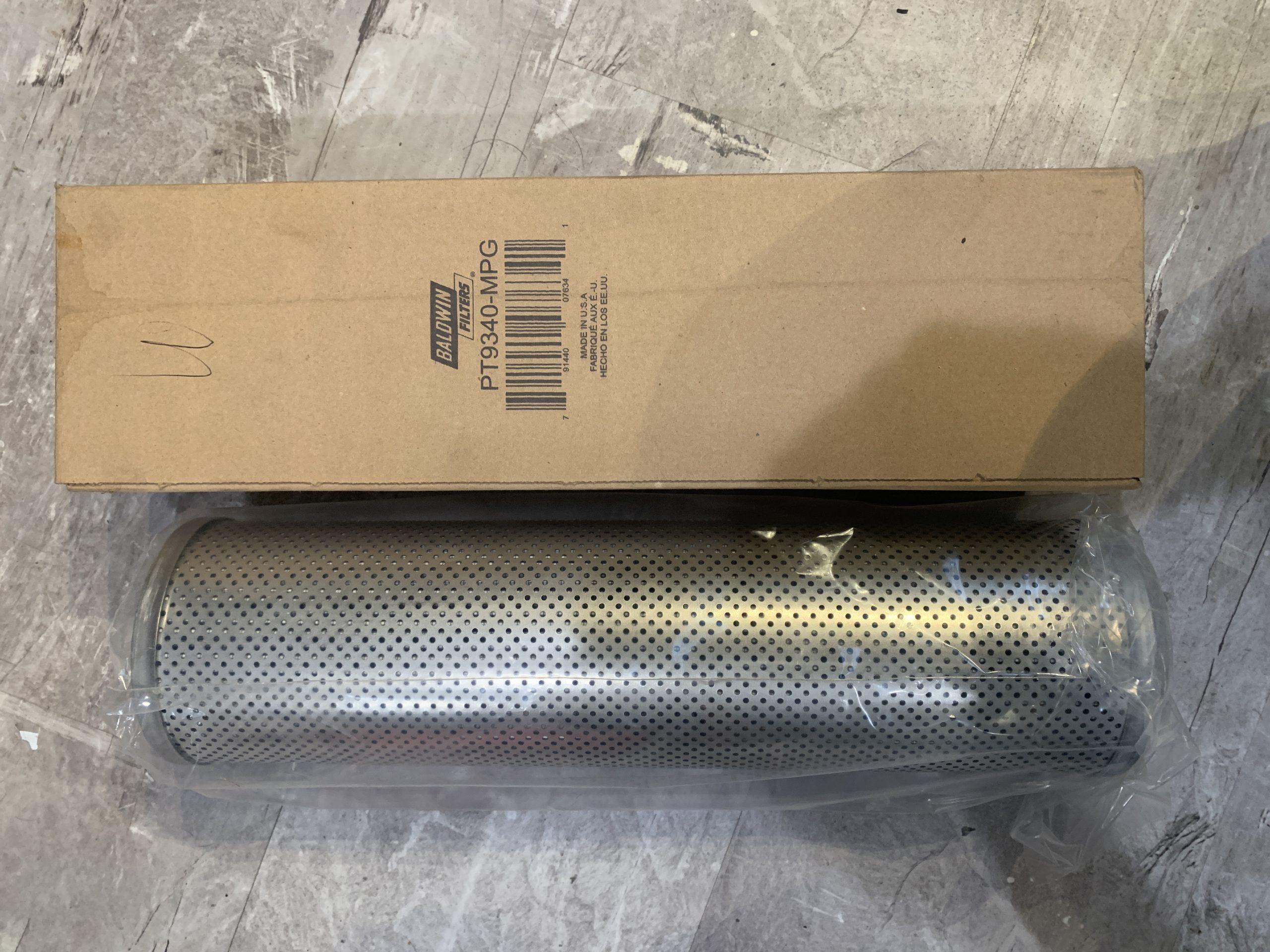 New Baldwin PT9340-MPG Hydraulic Filter