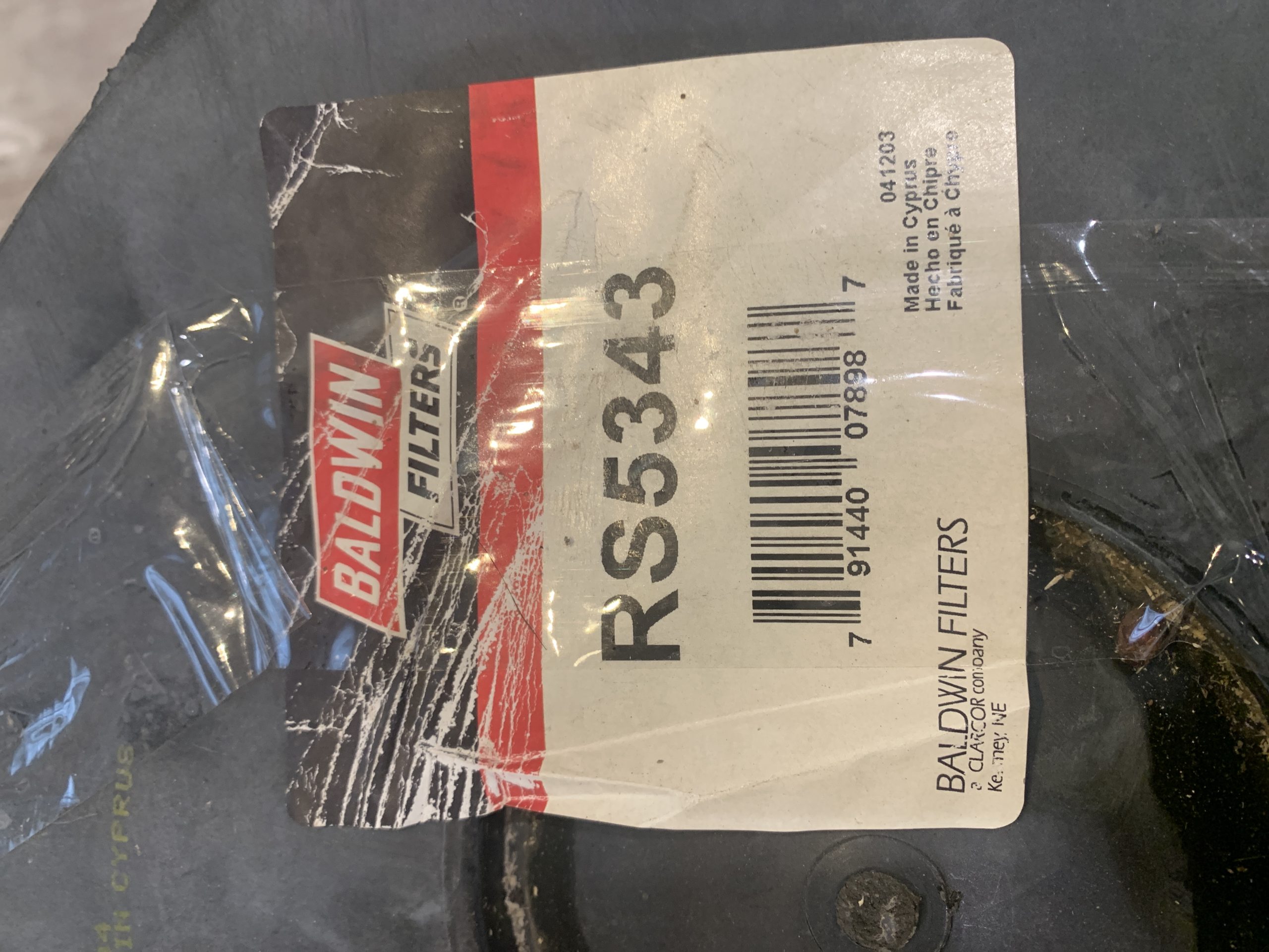 New Baldwin Filters RS5343 Air Filter