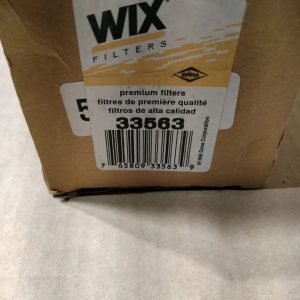 Genuine WIX Fuel Filter #33563 - New